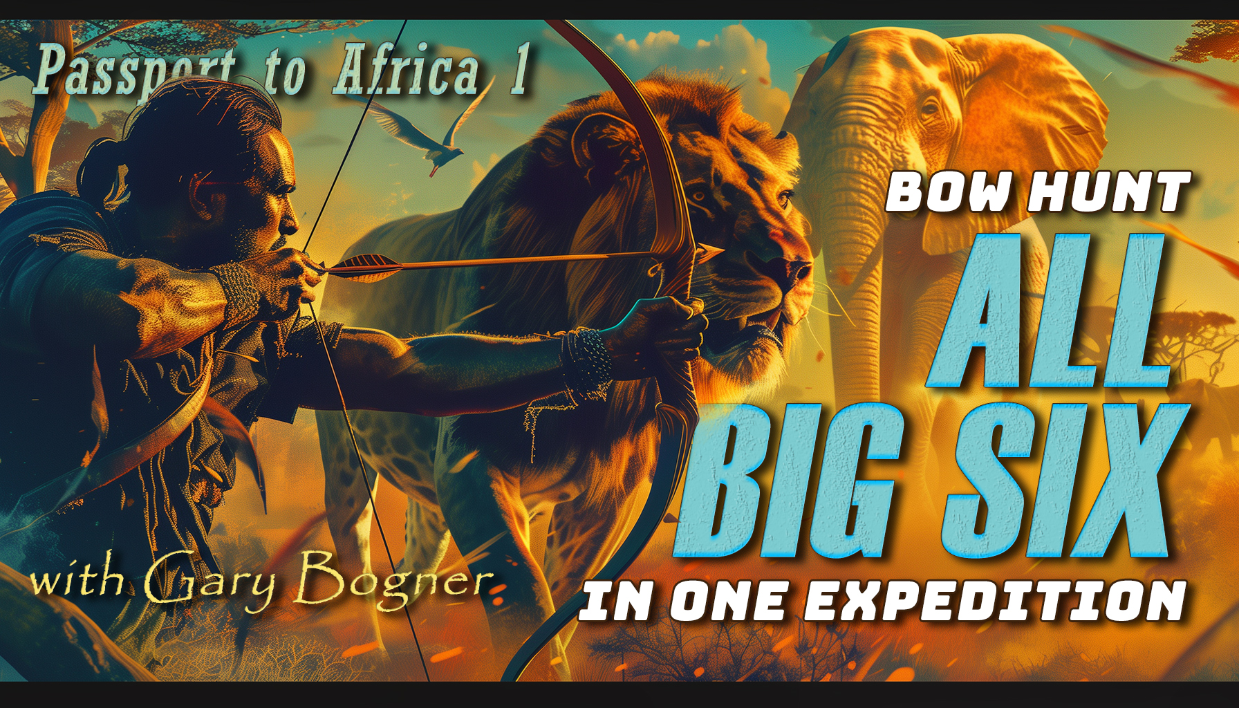 African Big Six Taken in a Single Journey - Passport to Africa ep 1